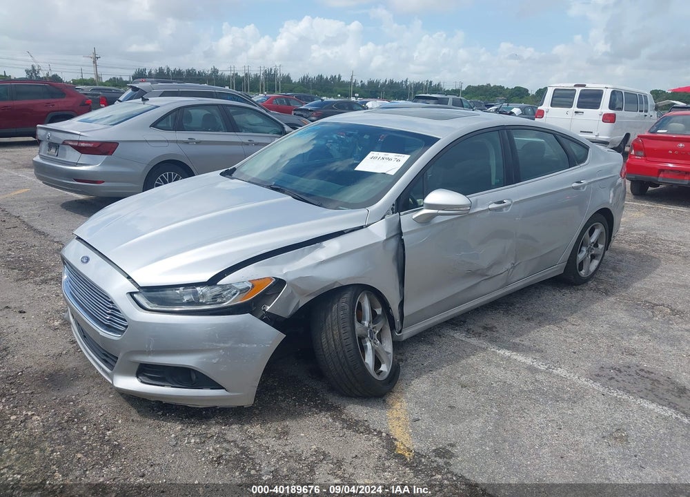 2014 FORD FUSION SE VIN: 1FA6P0H75E5401485