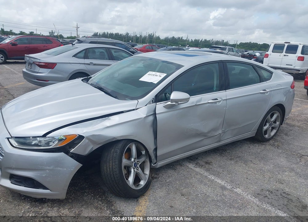 2014 FORD FUSION SE VIN: 1FA6P0H75E5401485