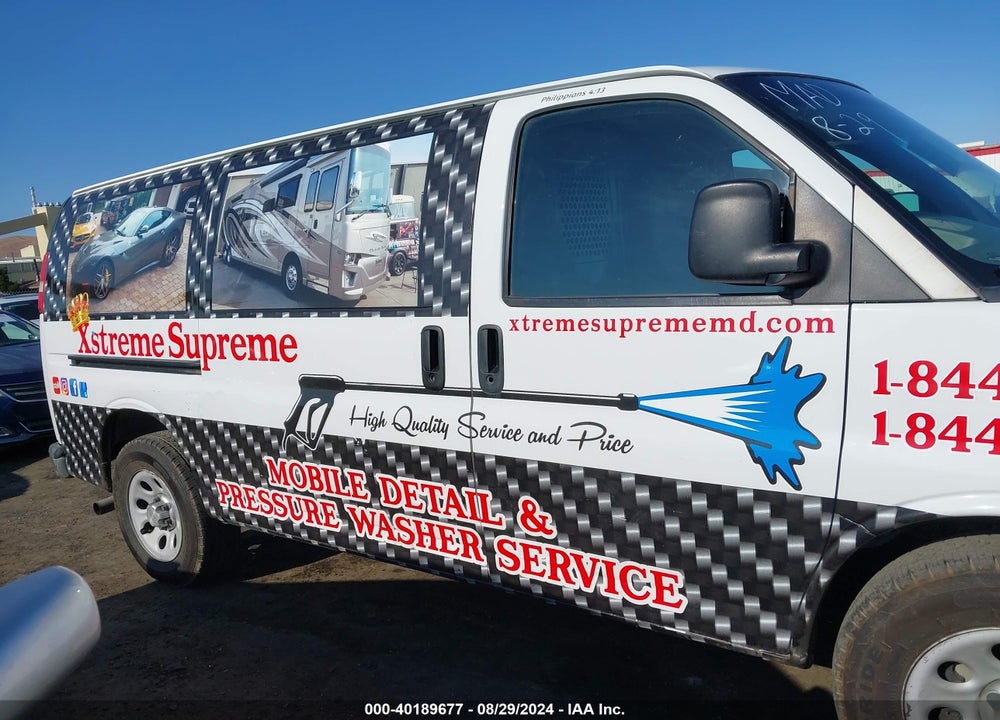 2012 CHEVROLET EXPRESS 1500 WORK VAN VIN: 1GCSGAFX8C1146613