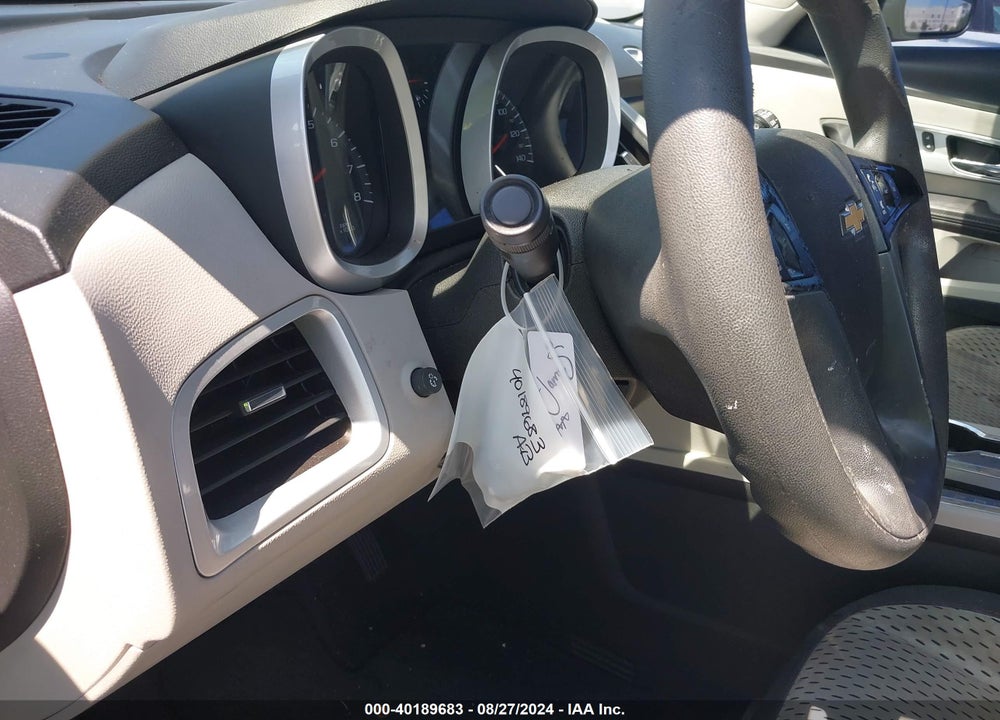 2013 CHEVROLET EQUINOX LS VIN: 2GNALBEKXD1255161