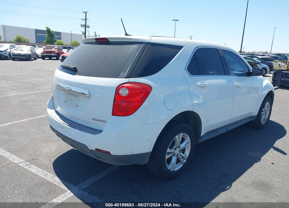 2013 CHEVROLET EQUINOX LS VIN: 2GNALBEKXD1255161