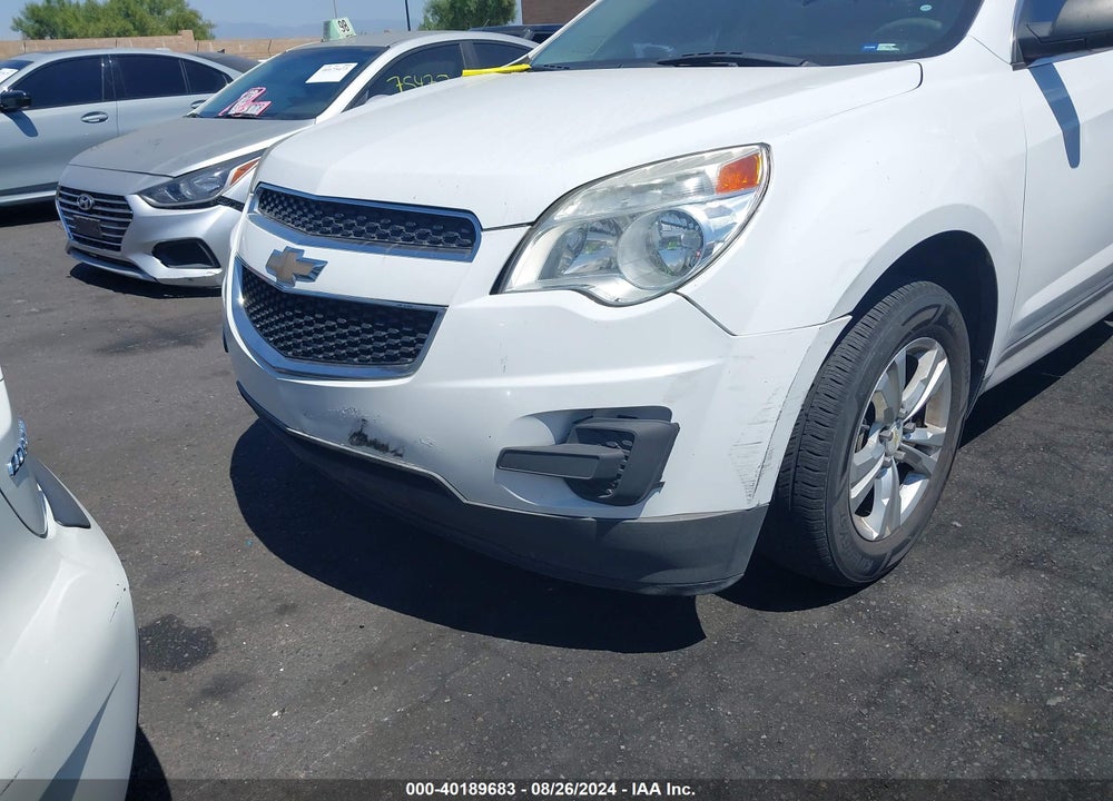 2013 CHEVROLET EQUINOX LS VIN: 2GNALBEKXD1255161