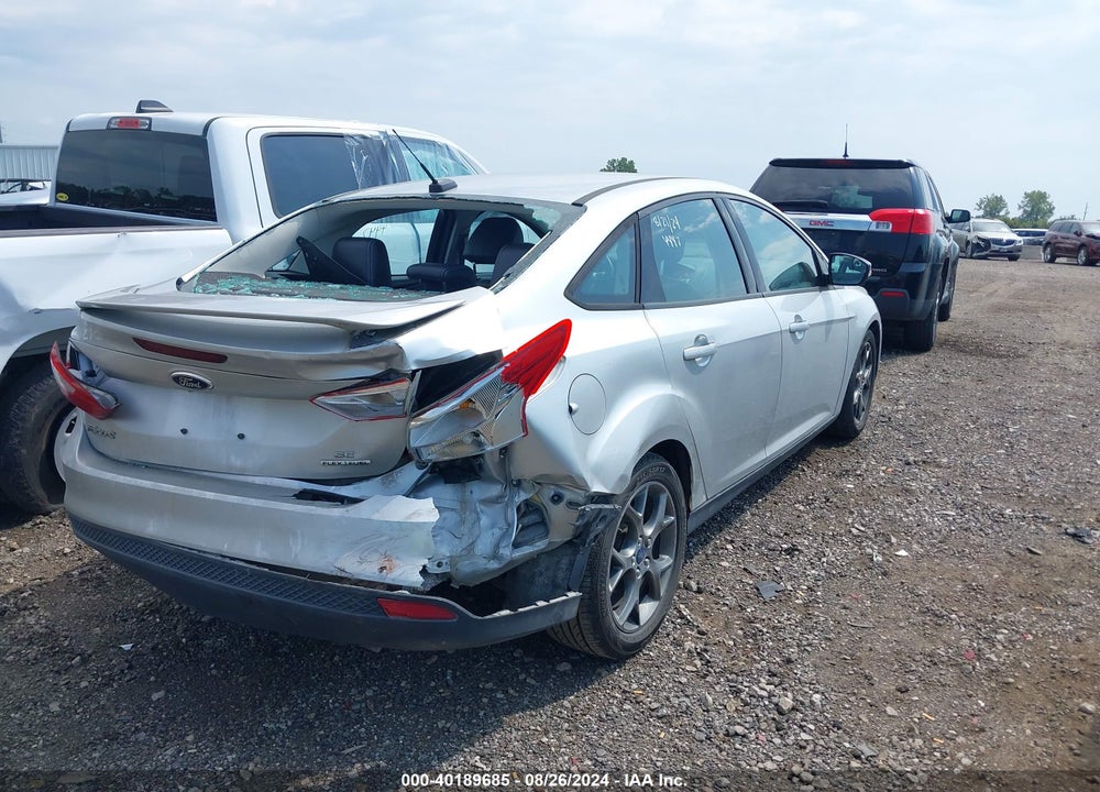 2014 FORD FOCUS SE VIN: 1FADP3F28EL354447