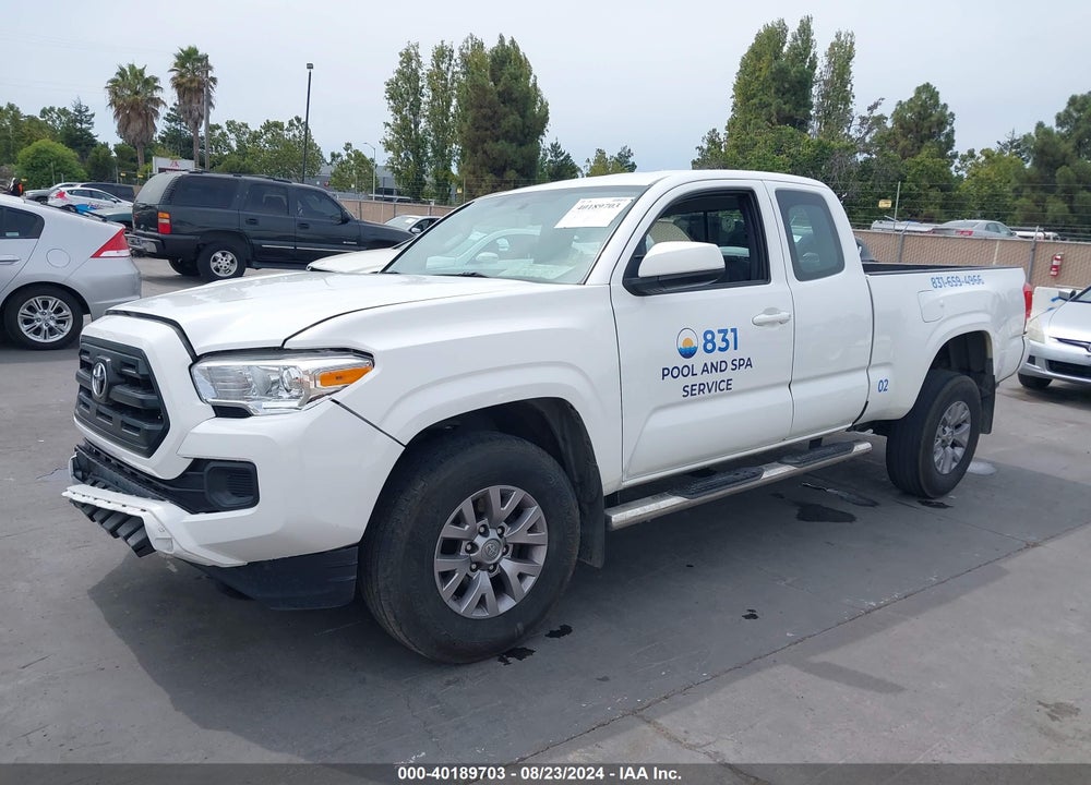 2016 TOYOTA TACOMA SR VIN: 5TFRX5GN8GX059543