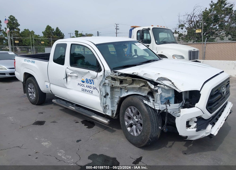 2016 TOYOTA TACOMA SR VIN: 5TFRX5GN8GX059543