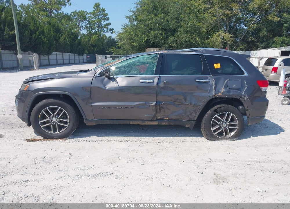2017 JEEP GRAND CHEROKEE LIMITED 4X2 VIN: 1C4RJEBGXHC965082