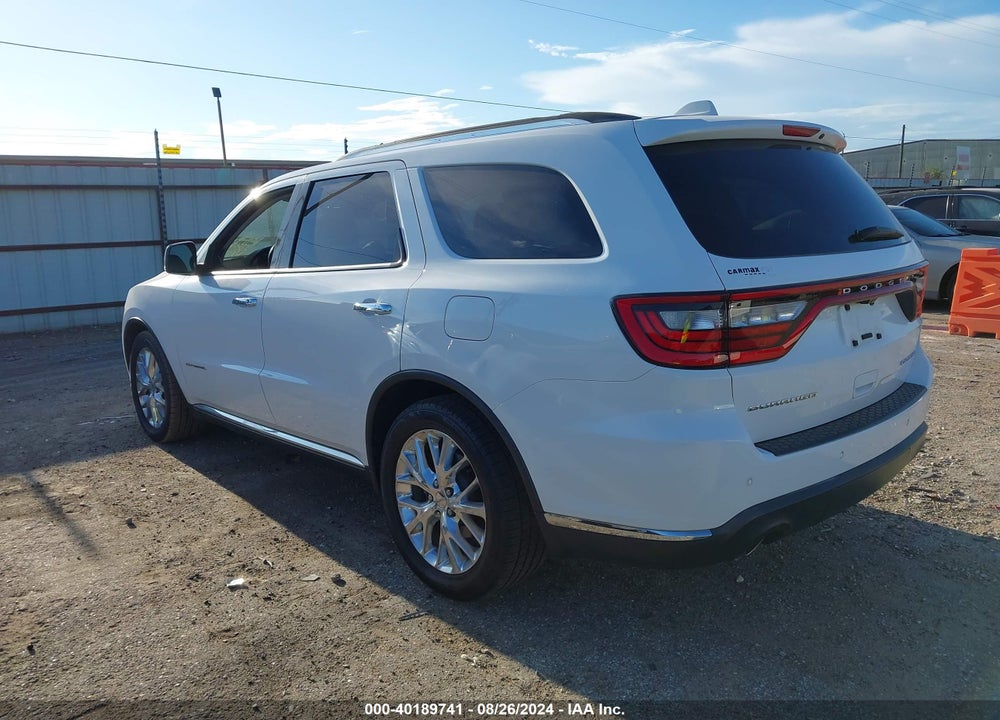2014 DODGE DURANGO CITADEL VIN: 1C4RDHEG7EC592096