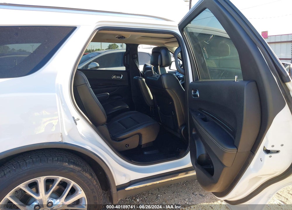 2014 DODGE DURANGO CITADEL VIN: 1C4RDHEG7EC592096