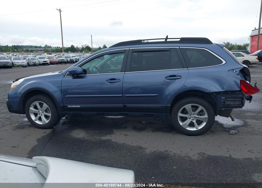 2014 SUBARU OUTBACK 2.5I LIMITED VIN: 4S4BRBLCXE3295321