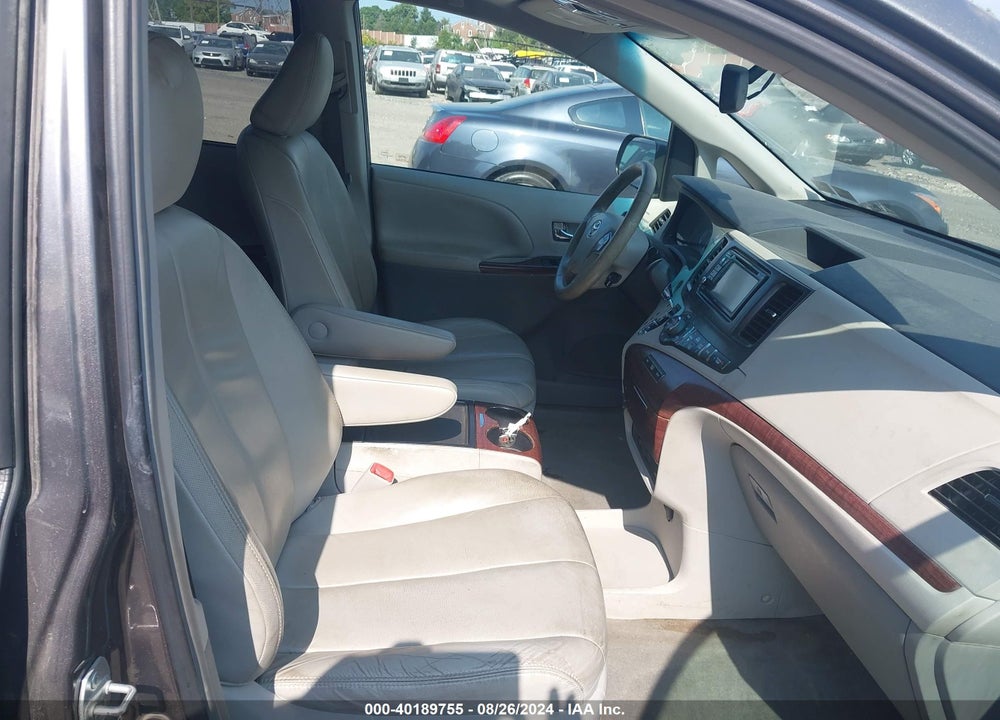 2012 TOYOTA SIENNA XLE 7 PASSENGER VIN: 5TDDK3DC3CS048319