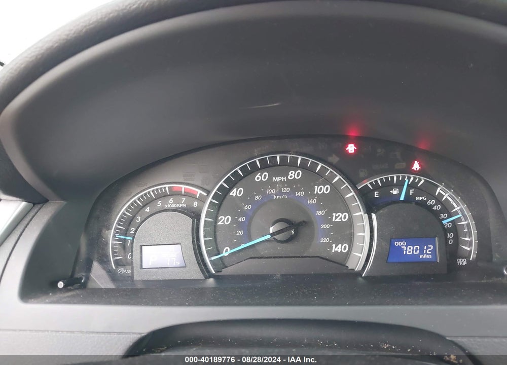 2012 TOYOTA CAMRY XLE VIN: 4T4BF1FK4CR177848