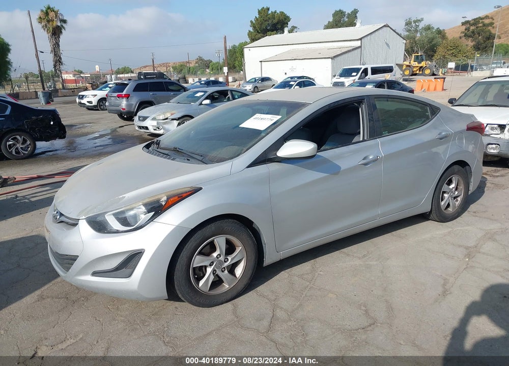 2015 HYUNDAI ELANTRA SE VIN: 5NPDH4AE0FH628311