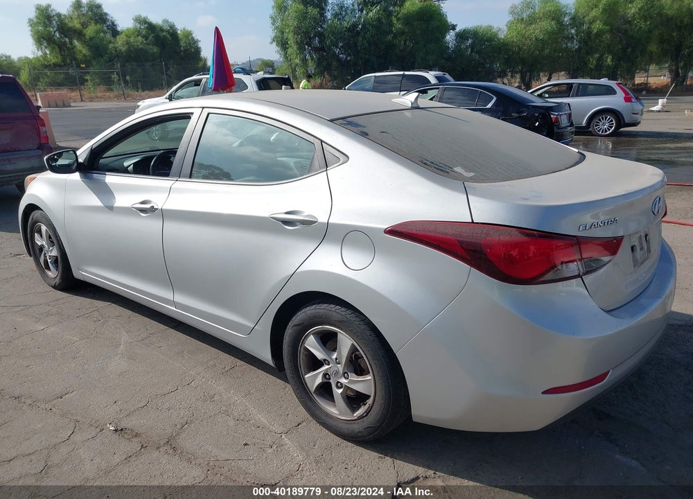 2015 HYUNDAI ELANTRA SE VIN: 5NPDH4AE0FH628311