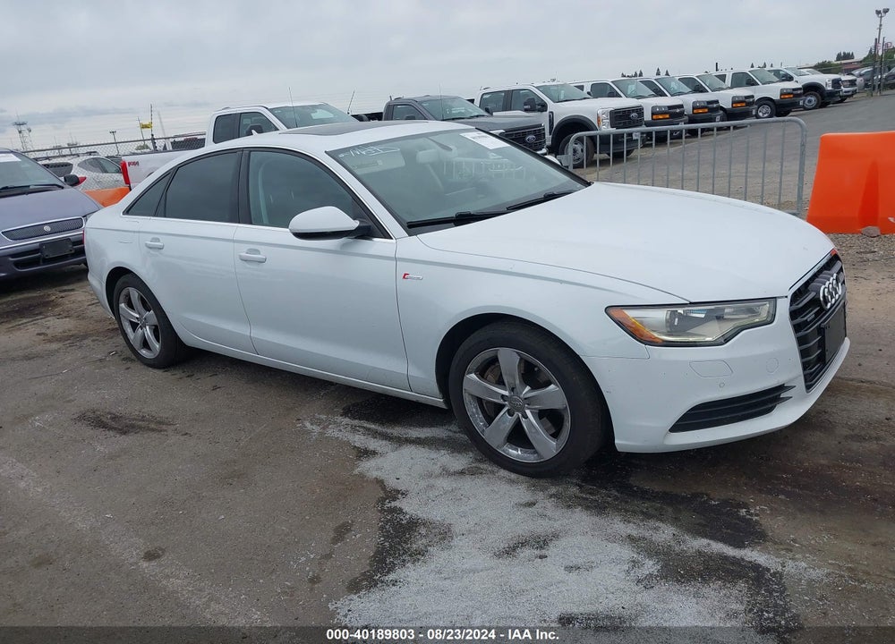 2012 AUDI A6 VIN: WAUGGAFC4CN120471