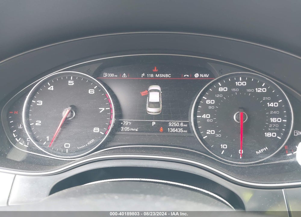 2012 AUDI A6 VIN: WAUGGAFC4CN120471