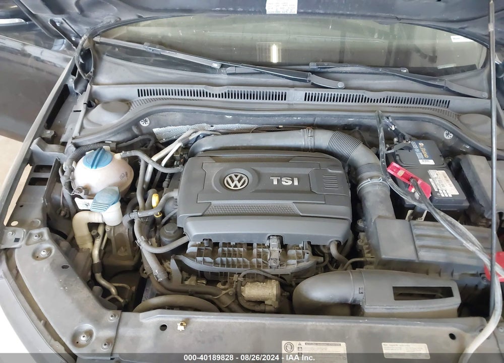 2014 VOLKSWAGEN JETTA 1.8T SE VIN: 3VWB07AJ0EM203383