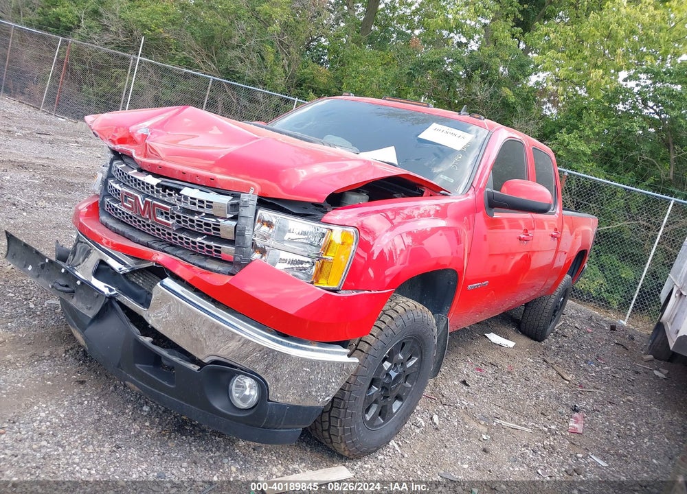 2013 GMC SIERRA 2500HD SLT VIN: 1GT121CGXDF216891