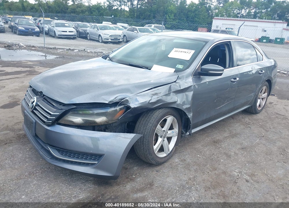 2013 VOLKSWAGEN PASSAT 2.5L SE VIN: 1VWBP7A31DC125032