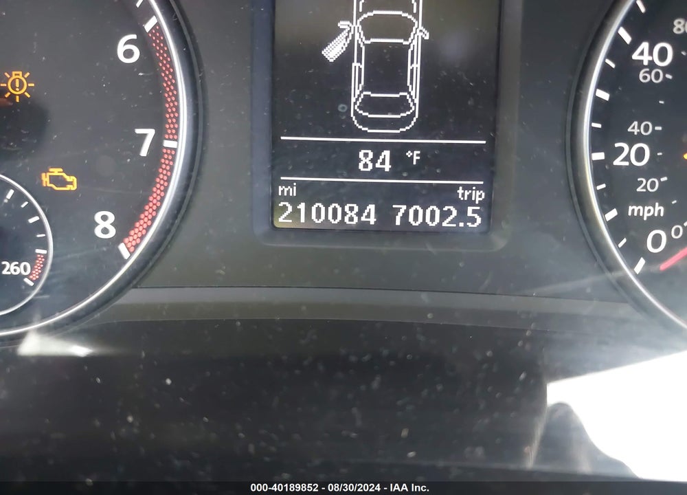 2013 VOLKSWAGEN PASSAT 2.5L SE VIN: 1VWBP7A31DC125032