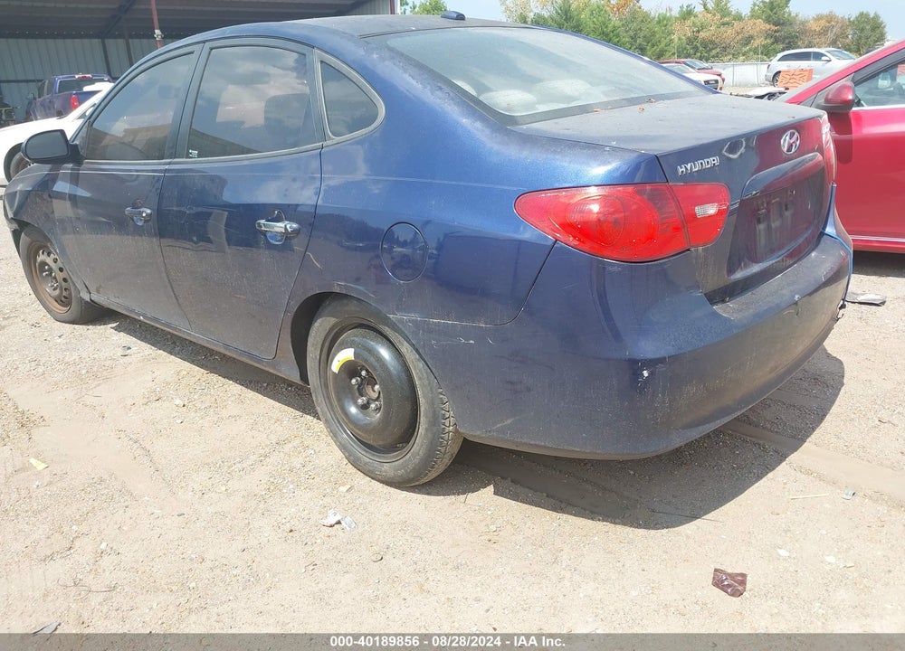 2007 HYUNDAI ELANTRA GLS/LIMITED/SE VIN: KMHDU46D57U207621