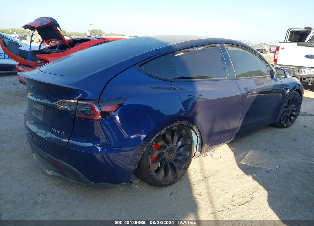 2023 TESLA MODEL Y AWD/PERFORMANCE DUAL MOTOR ALL-WHEEL DRIVE VIN: 7SAYGDEF7PF967903