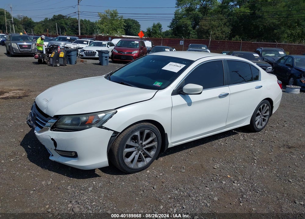 2013 HONDA ACCORD SPORT VIN: 1HGCR2F58DA276784