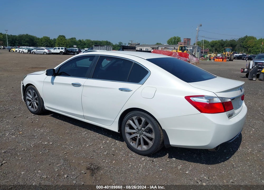 2013 HONDA ACCORD SPORT VIN: 1HGCR2F58DA276784