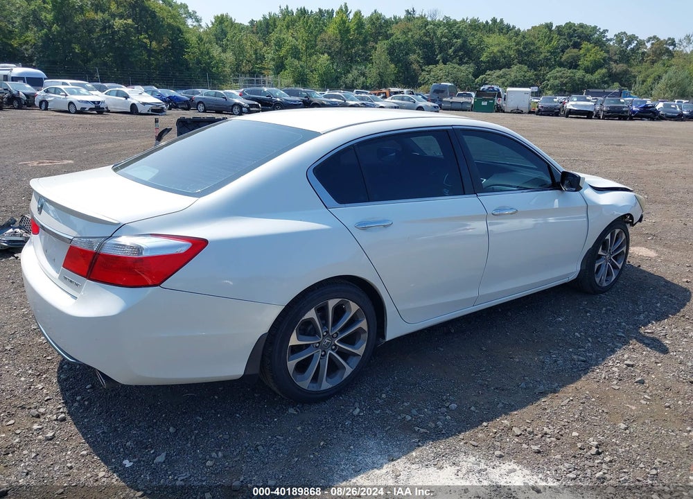 2013 HONDA ACCORD SPORT VIN: 1HGCR2F58DA276784