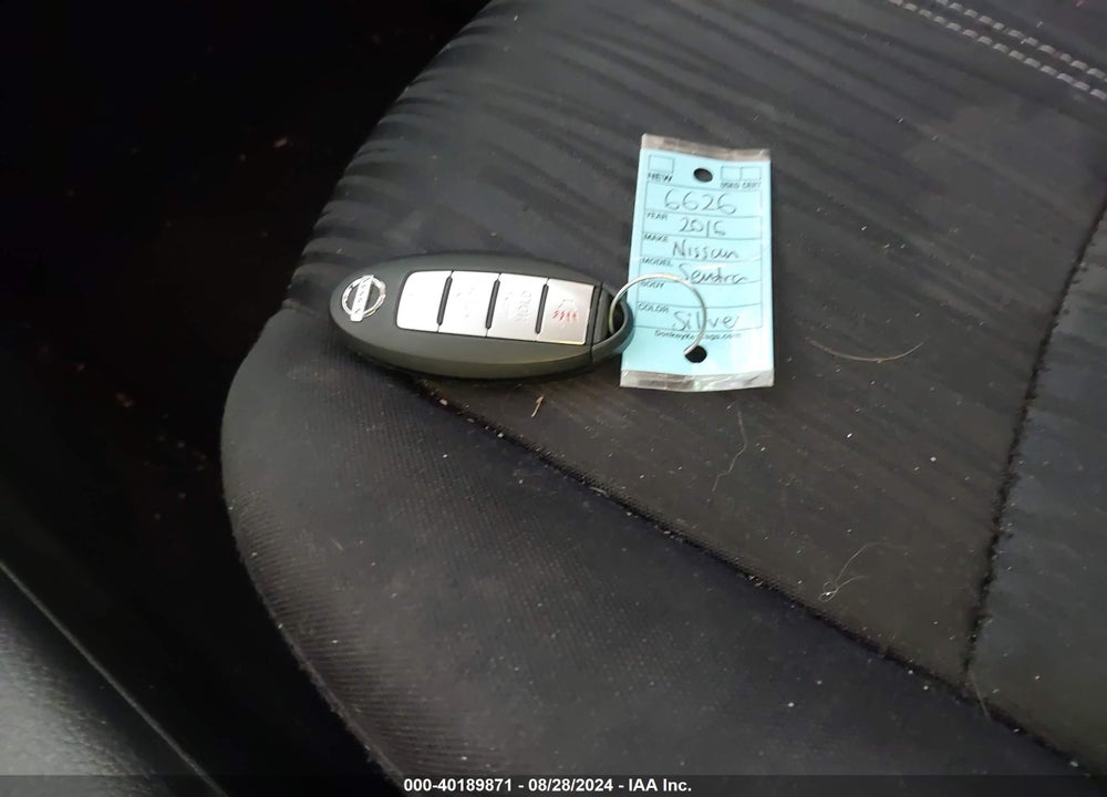 2016 NISSAN SENTRA SV VIN: 3N1AB7APXGL662154