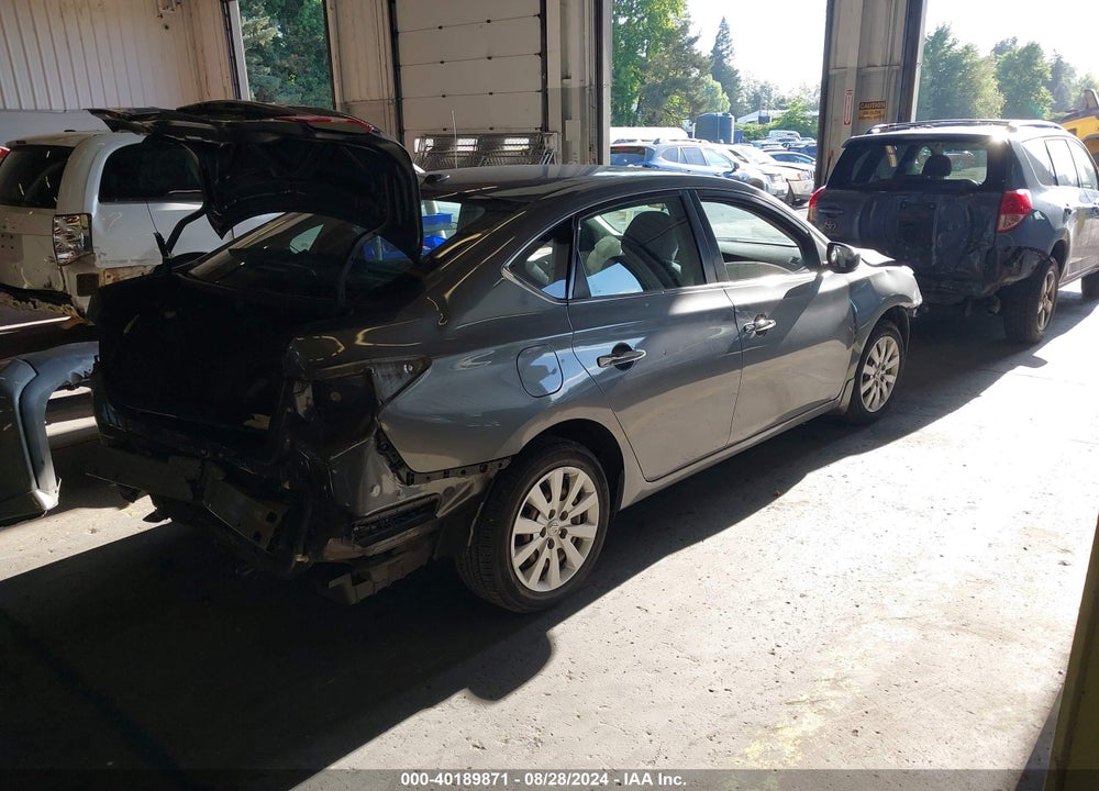 2016 NISSAN SENTRA SV VIN: 3N1AB7APXGL662154