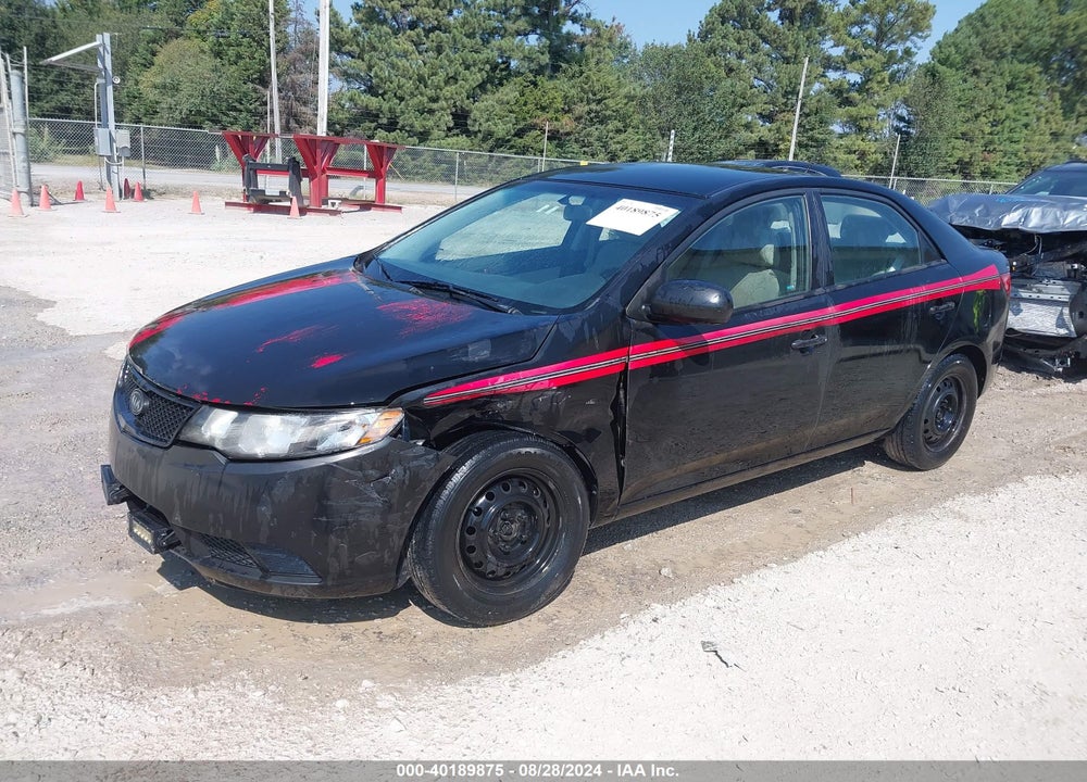 2010 KIA FORTE LX VIN: KNAFT4A20A5846235