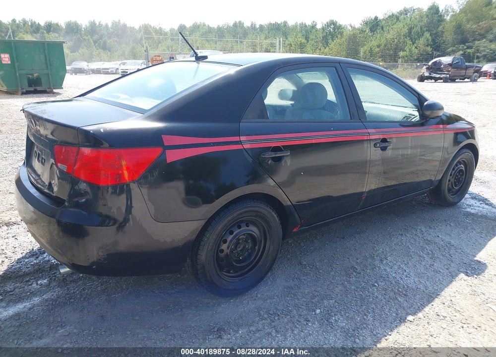 2010 KIA FORTE LX VIN: KNAFT4A20A5846235