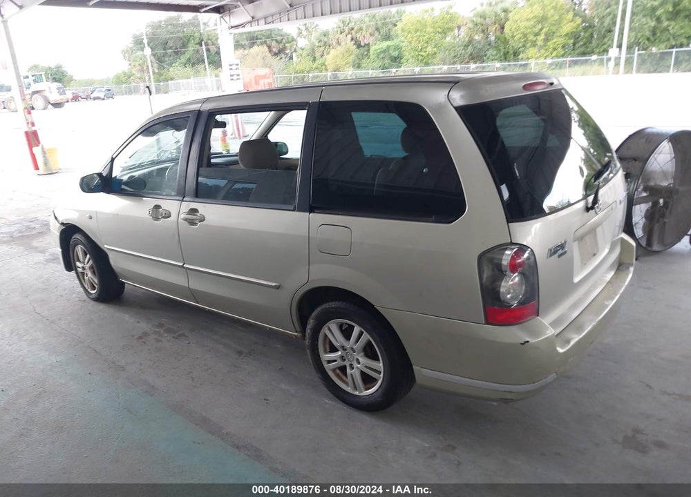 2004 MAZDA MPV LX VIN: JM3LW28A540512905