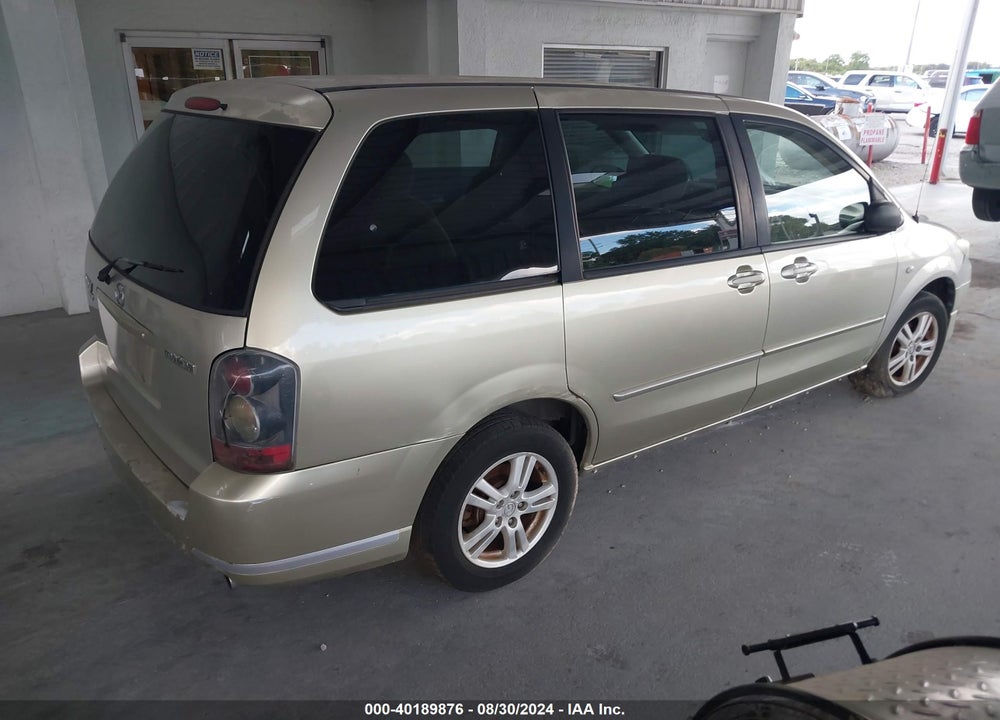 2004 MAZDA MPV LX VIN: JM3LW28A540512905