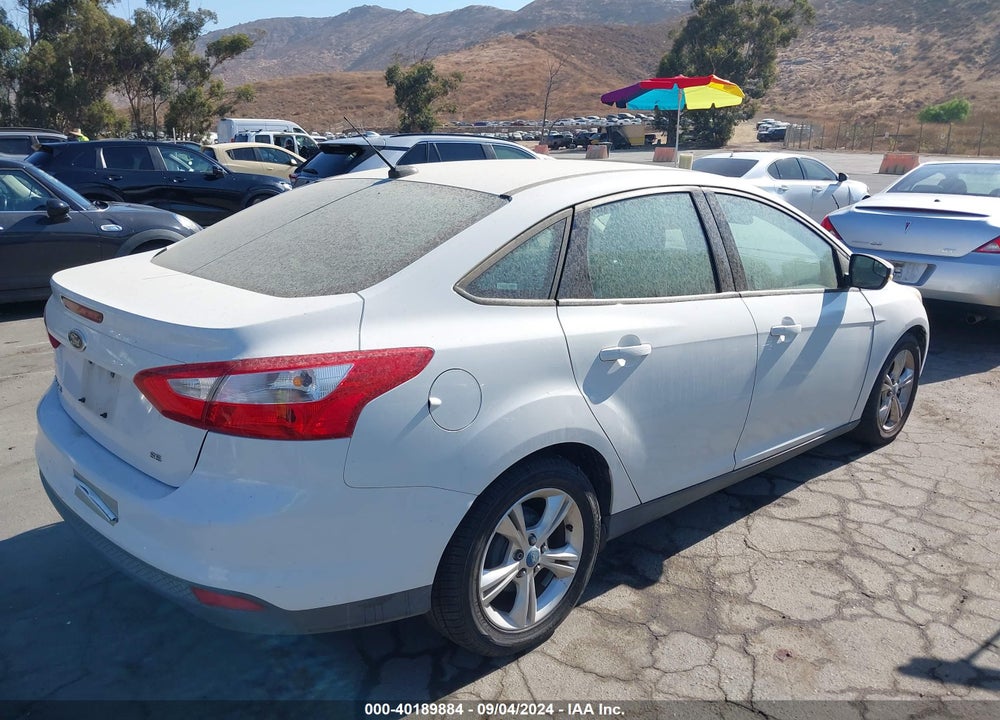 2013 FORD FOCUS SE VIN: 1FADP3F21DL213279