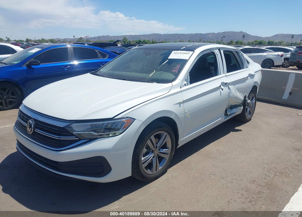 2022 VOLKSWAGEN JETTA 1.5T SE VIN: 3VW7M7BU6NM005281
