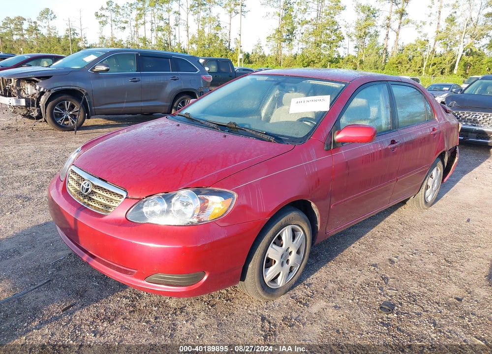 2006 TOYOTA COROLLA LE VIN: 2T1BR32E66C635814