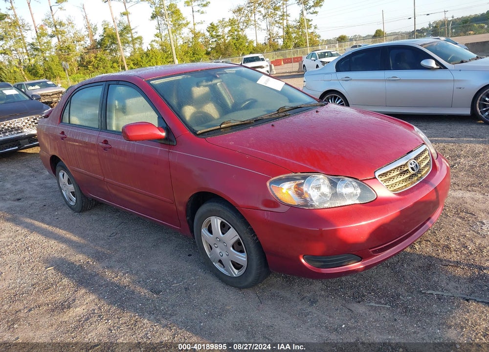 2006 TOYOTA COROLLA LE VIN: 2T1BR32E66C635814