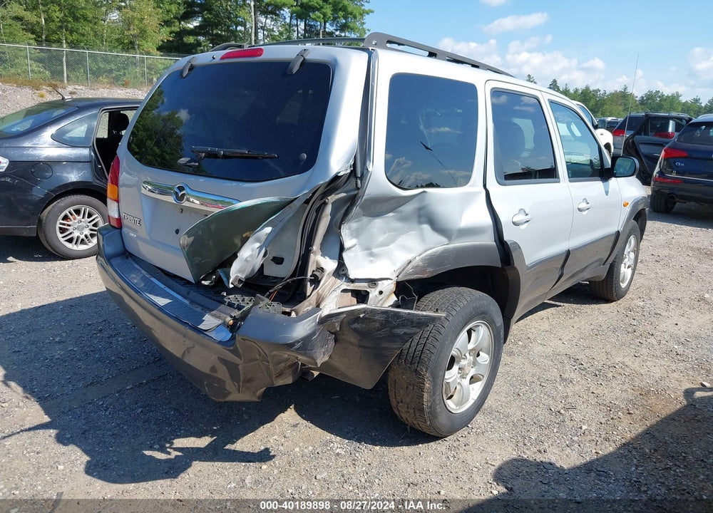2004 MAZDA TRIBUTE LX V6 VIN: 4F2YZ94134KM19387