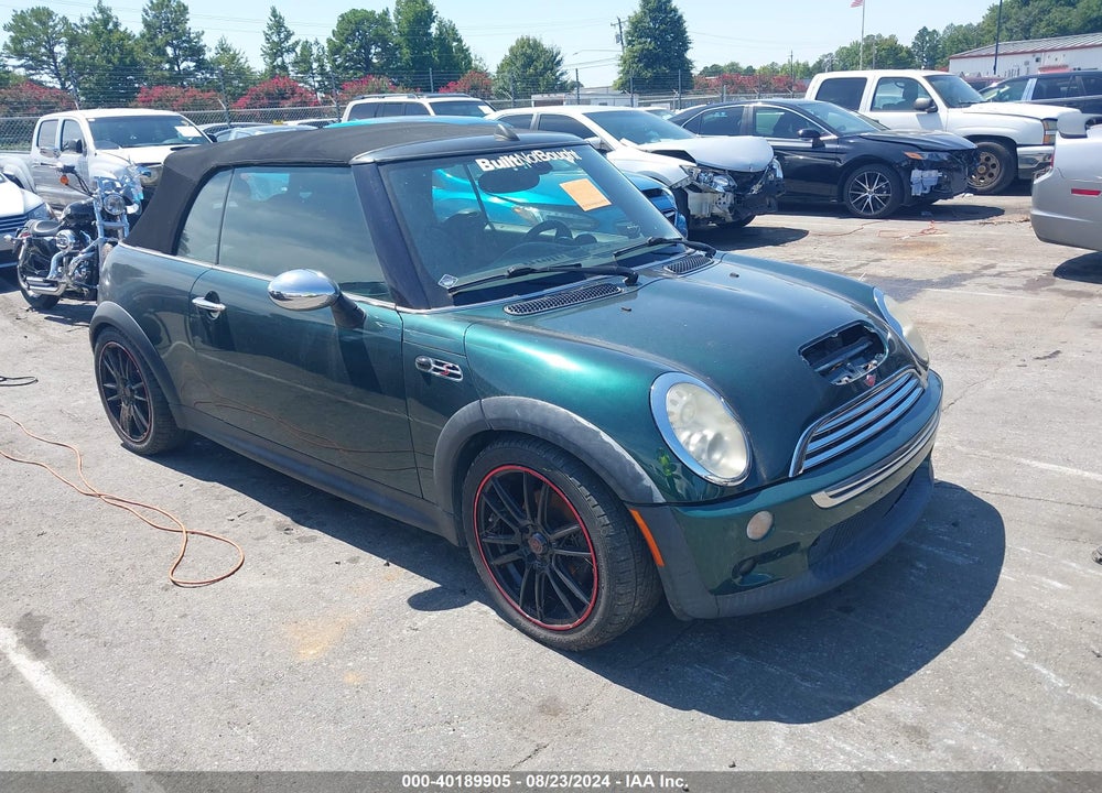 2005 MINI COOPER S VIN: WMWRH33435TF81595