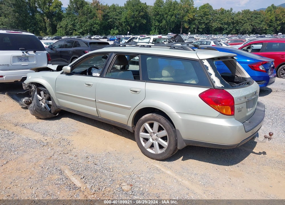 2006 SUBARU OUTBACK 2.5I LIMITED VIN: 4S4BP62C367345338