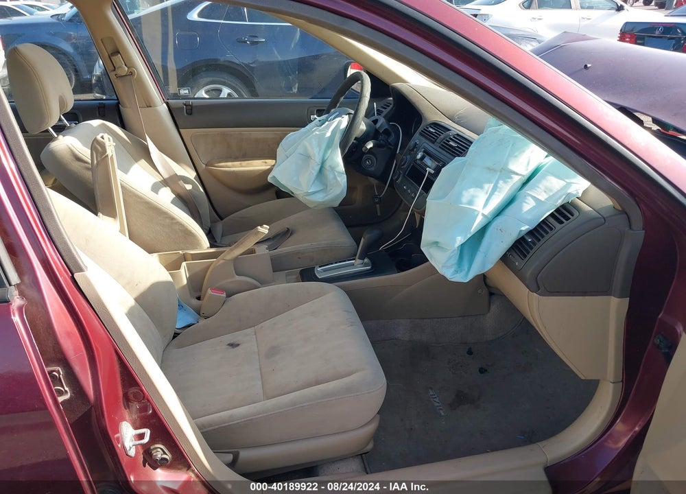 2003 HONDA CIVIC LX VIN: JHMES16543S000938