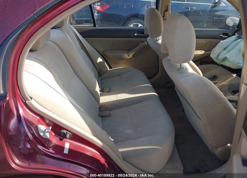 2003 HONDA CIVIC LX VIN: JHMES16543S000938