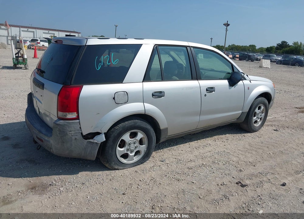 2003 SATURN VUE 4 CYL VIN: 5GZCZ23D53S825522