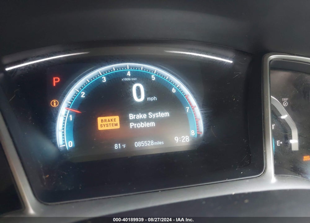 2016 HONDA CIVIC EX-T VIN: 19XFC1F38GE015307
