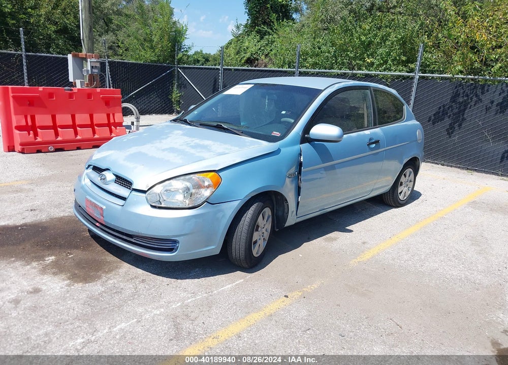 2010 HYUNDAI ACCENT GS VIN: KMHCM3AC3AU162139