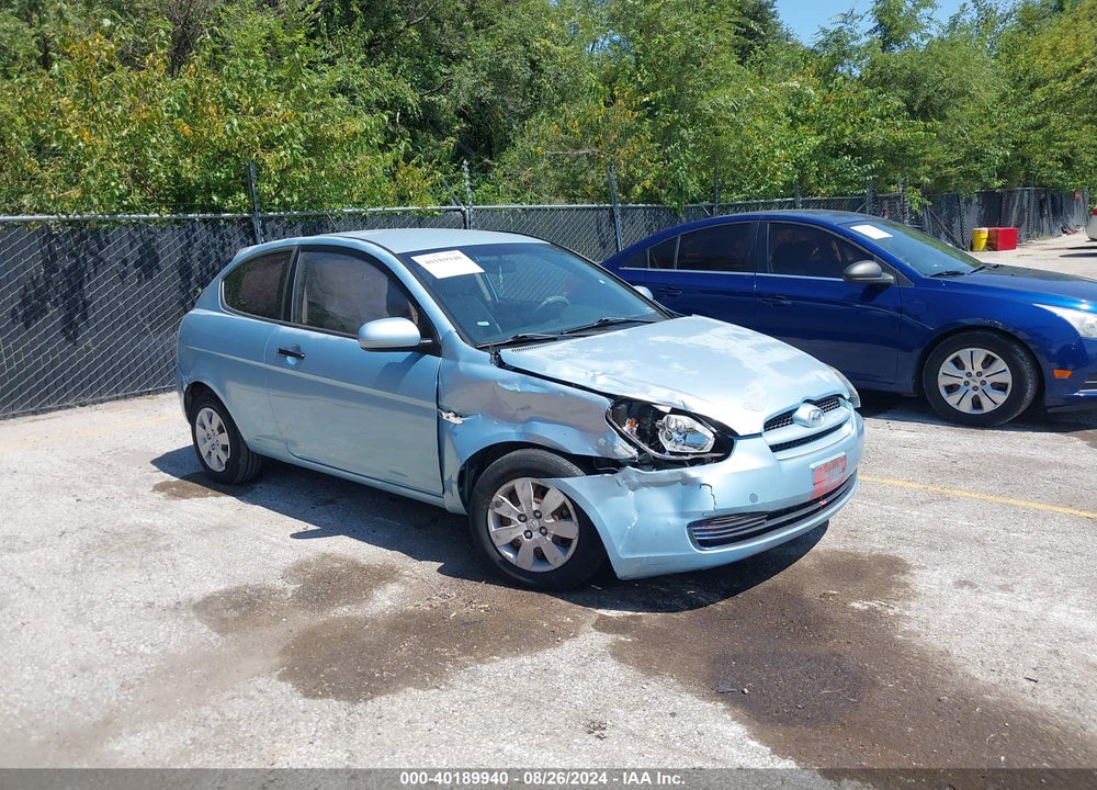 2010 HYUNDAI ACCENT GS VIN: KMHCM3AC3AU162139