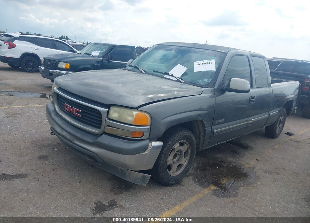 2000 GMC SIERRA 1500 SLE VIN: 2GTEC19V7Y1253298