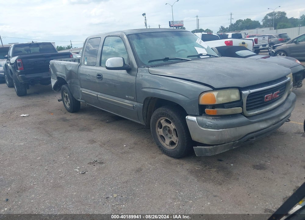 2000 GMC SIERRA 1500 SLE VIN: 2GTEC19V7Y1253298