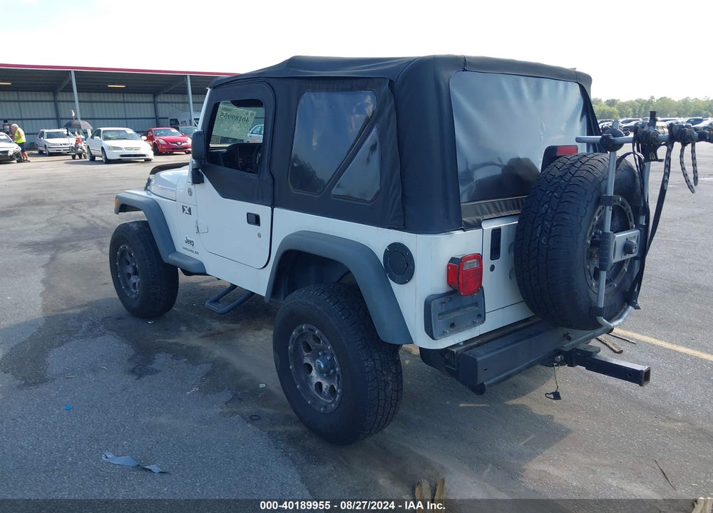 2006 JEEP WRANGLER X VIN: 1J4FA39S76P730933